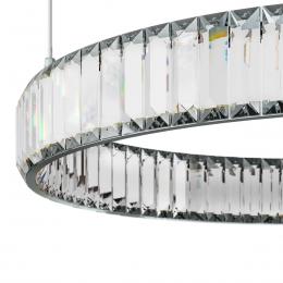 Подвесной светодиодный светильник Loft IT Crystal ring 10135/1000 Chrome  - 1 купить